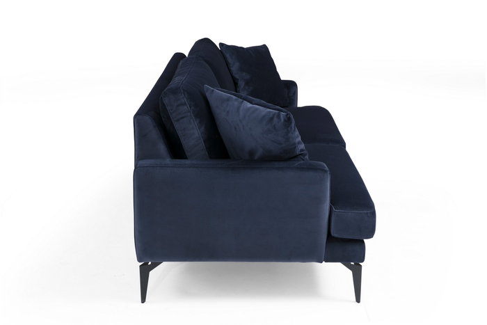 Atelier Del Sofa Papira Sofá de 3 plazas Azul marino